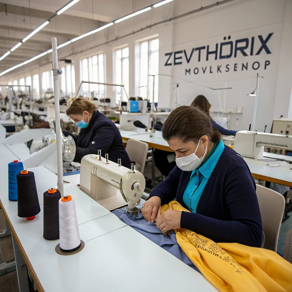 Tailoring process at ZEVTHORIX workshop